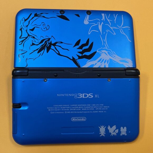 Pokemon XY Blue Nintendo 3DS XL + 128GB Full Included - Lots of Games (2000+)2DS - Picture 3 of 4
